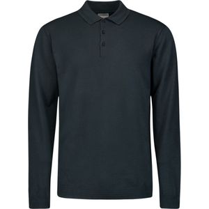 NO-EXCESS Trui Stijlvolle Polo Met Halve Zip 25210846 078 Night Mannen