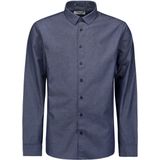 No Excess - Timeless Basics - Overhemd - Two-Tone - Oxford-Stof