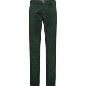 No Excess Mannen Stretch Chino Broek Donkergroen