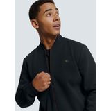 No Excess Mannen Timeless Basics Bomber Vest Zwart