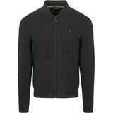 No Excess Mannen Timeless Basics Bomber Vest Zwart