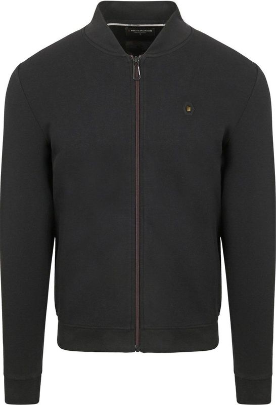 No Excess Mannen Timeless Basics Bomber Vest Zwart