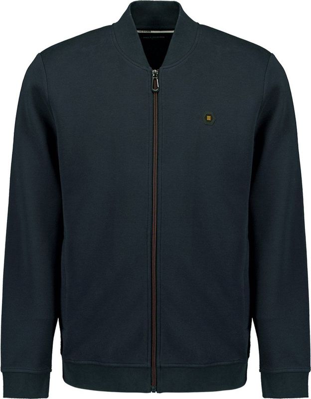 No Excess Mannen Timeless Basics Bomber Vest Donkerblauw