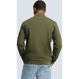 No Excess Mannen Timeless Basics Bomber Vest Donker Groen