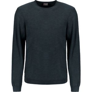 No Excess Mannen Timeless Basics Crew Sweater Donkerblauw