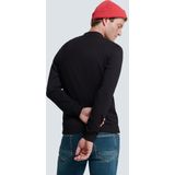 No Excess Mannen Timeless Basics Two-Tone Cardigan Zwart