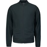 No Excess Mannen Timeless Basics Two-Tone Cardigan Donkerblauw