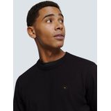 No Excess - Trui - Zwart - Effen - Ronde Hals