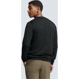 No Excess Mannen Timeless Basics Two-Tone Sweater Donker Grijs