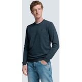No Excess - Timeless Basics - Sweater - Two-Tone - Gemêleerd - Ronde Hals