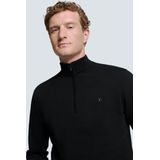 No Excess Mannen Timeless Basics Half-Zip Sweater Zwart
