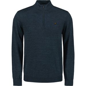 No Excess Half Zip Trui Navy