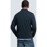 No Excess Mannen Timeless Basics Half-Zip Sweater Donkerblauw