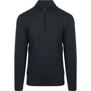 No Excess Pullover Half Zip 2 Coloured Melange Night