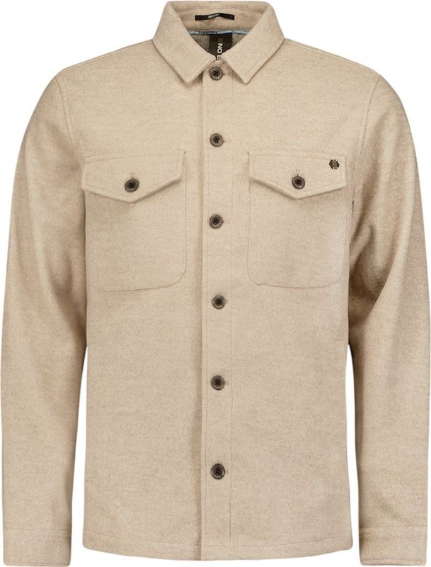 No Excess - Overshirt - Melange - Knoopsluiting - Casual Stijl