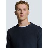 Tweekleurige Pullover met ronde hals