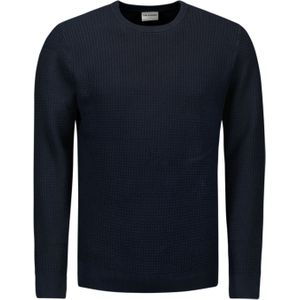 Tweekleurige Pullover met ronde hals