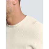 No Excess Mannen Trui Met Ronde Hals Kitt