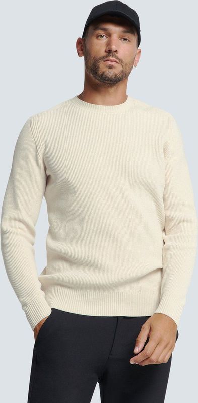 No Excess Mannen Trui Met Ronde Hals Kitt