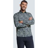 No Excess - Overhemd - Bloemenprint - Katoen/Elastaan