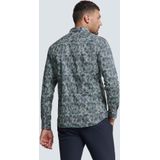 No Excess - Overhemd - Bloemenprint - Katoen/Elastaan