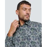 No Excess - Overhemd - Bloemenprint - Katoen/Elastaan