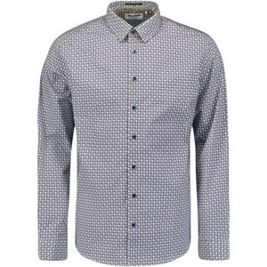 No Excess - Overhemd - Bloemenprint - Katoen/Elastaan