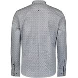 Solid - Allan Cuba - Overhemd - Wit - Linnen/Viscose - Korte Mouwen