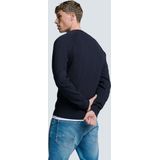 Gebreide Trui - Blueberry - Reliëf Brei - Zonder Capuchon