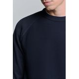 Gebreide Trui - Blueberry - Reliëf Brei - Zonder Capuchon