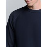 Gebreide Trui - Blueberry - Reliëf Brei - Zonder Capuchon