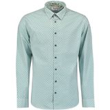 No Excess - Shirt - Allover Print - Pacific - Stretch