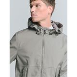 No Excess - Korte Jas - Groen - Met Capuchon - Functioneel Design