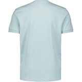 No Excess - T-shirt - Blauw - Slubstof