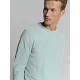 Gebreide Trui - Ice - Regular Fit - Lange Mouwen - Ronde Hals - Ribboord