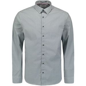 No Excess - Overhemd - Mini-print - Stretchstof