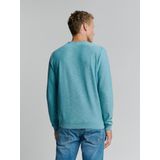 No Excess Mannen Trui Met Ronde Hals Azuur