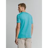 No Excess - T-shirt - Slubstof - Blauw