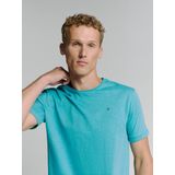 No Excess - T-shirt - Slubstof - Blauw