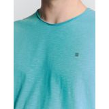 No Excess - T-shirt - Slubstof - Blauw