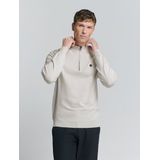 Sweater met halve ritssluiting