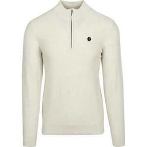 Mi Piace - Blouse - Beige - Travelstof - Knoopsluiting en Klassieke Kraag