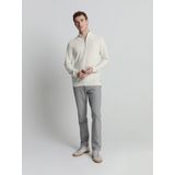 Mi Piace - Blouse - Beige - Travelstof - Knoopsluiting en Klassieke Kraag