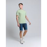 T-shirt - Luchtig - V-hals - Zachte Katoenen Jersey - Normale Pasvorm