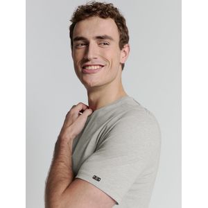 No Excess - T-Shirt Crewneck - Melange Grey - Heren