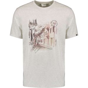 No Excess - T-shirt - Melange - Crewneck - Chest Print Kit