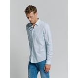 Mouwloos Shirt - Ice White - Classic Fit