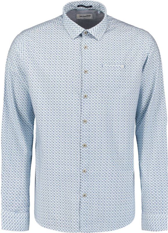 Mouwloos Shirt - Ice White - Classic Fit