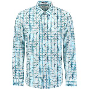 No Excess Shirt - Allover Print - Linnen