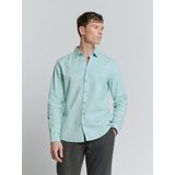 No Excess - Overhemd - Lichtblauw - Regular Fit - Lange Mouw